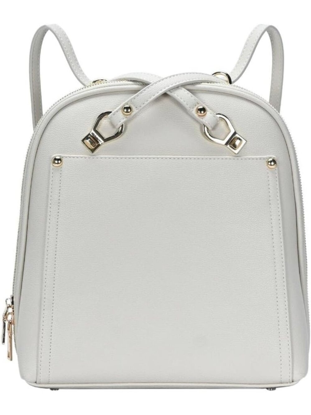 Stylish Vegan Leather Convertible Backpack Purse for Women | Daisy Design, Bone